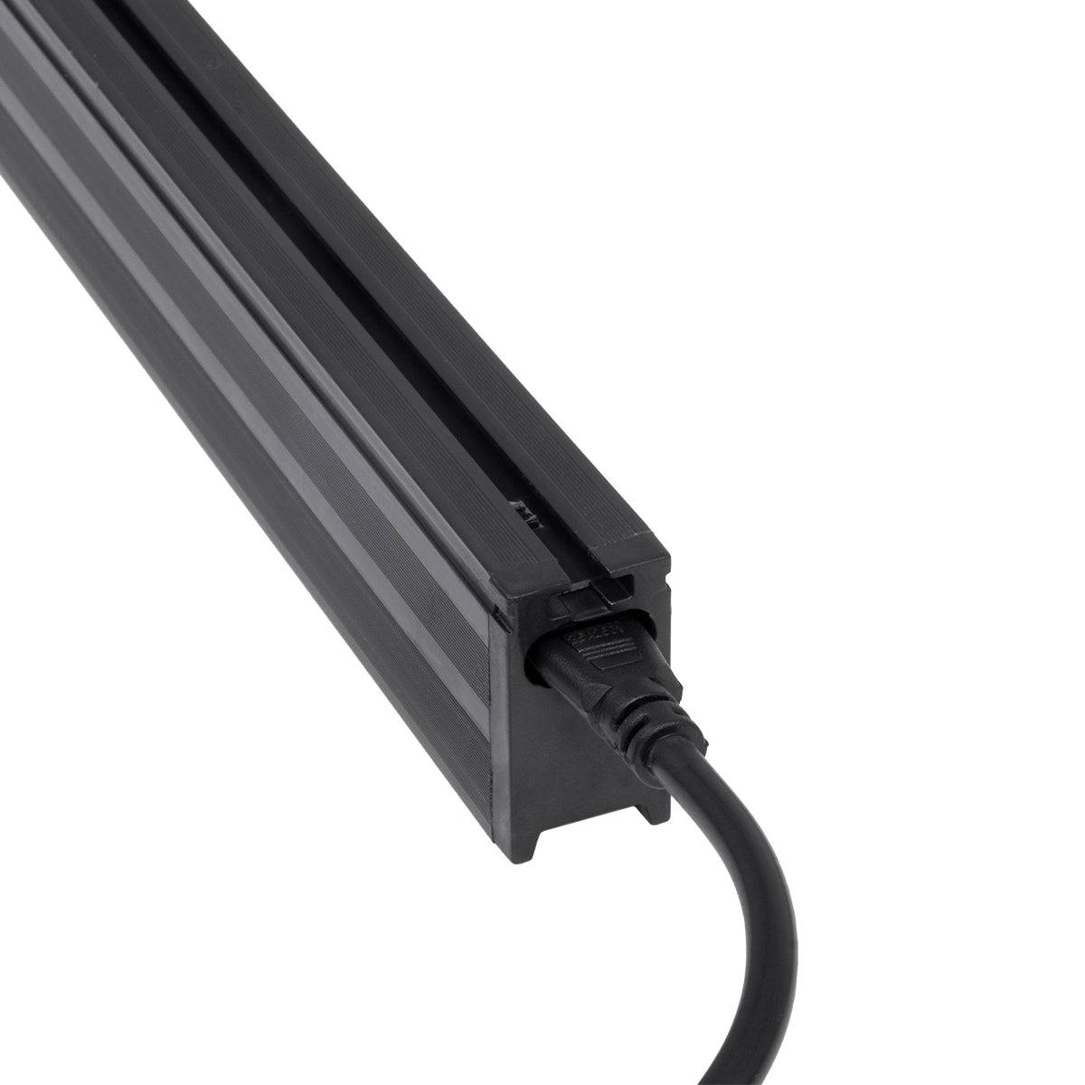 GloboStar® OFFICE 61025-P Γραμμικό Κρεμαστό Φωτιστικό Linear LED 18W 2170lm 120° AC 220-240V Μ120 x Π2 x Υ4cm Θερμό Λευκό 2700K - Μαύρο - 3 Years Warranty - ledmania.gr