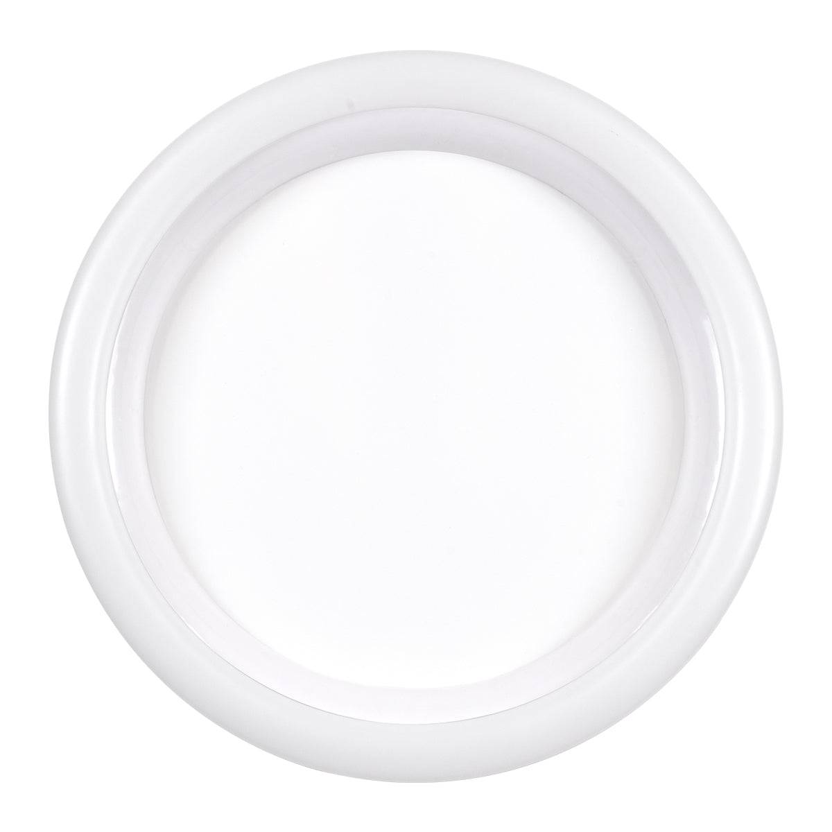 GloboStar® ARIANA 61035 Πλαφονιέρα Οροφής Κύκλος LED CCT 55W 6376lm 120° AC 220-240V - Εναλλαγή Φωτισμού μέσω Τηλεχειριστηρίου All In One Ψυχρό Λευκό 6000k+Φυσικό Λευκό 4500k+Θερμό Λευκό 2700k Dimmable Φ48cm - Λευκό - 3 Years Warranty - ledmania.gr