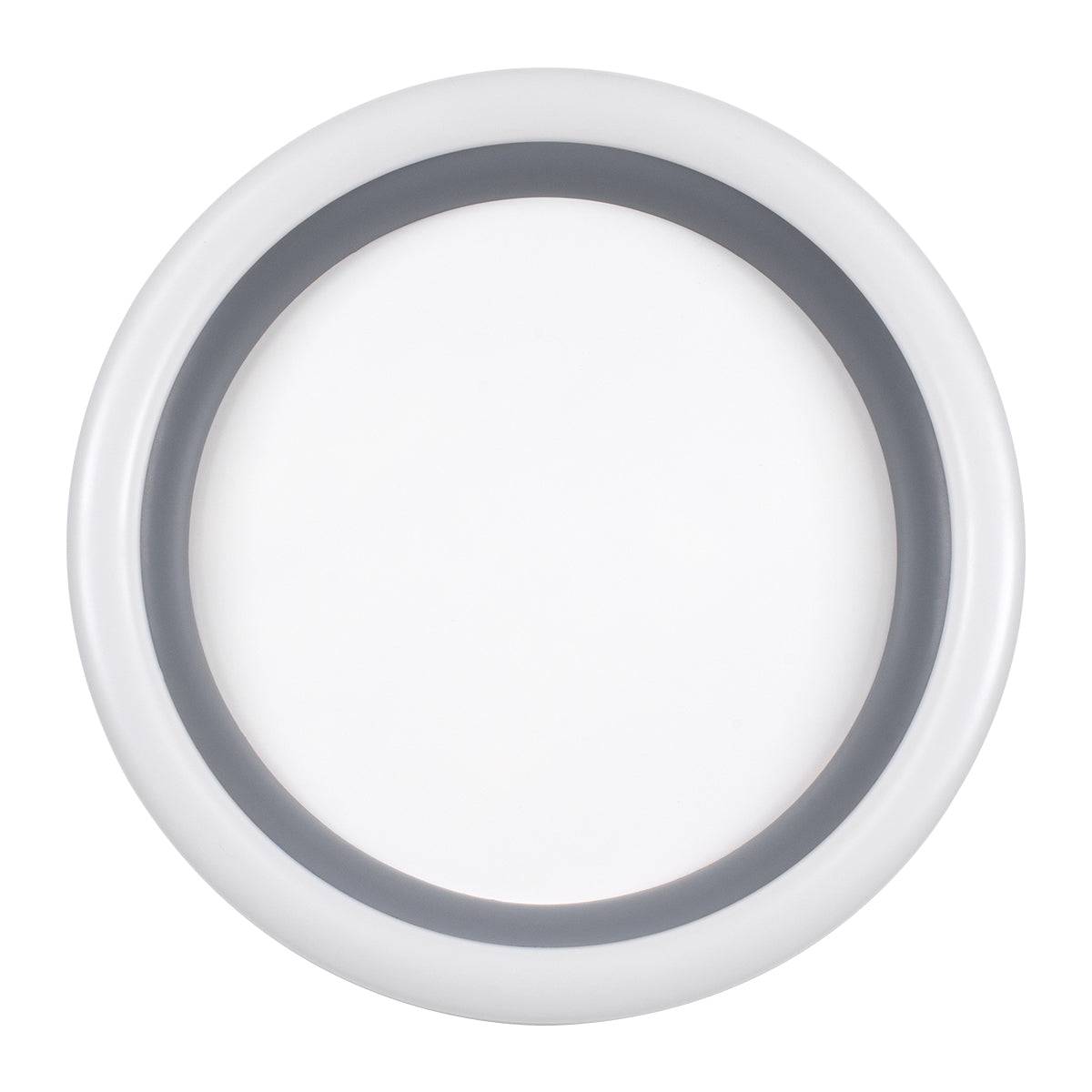 GloboStar® ARIANA 61036 Πλαφονιέρα Οροφής Κύκλος LED CCT 55W 6376lm 120° AC 220-240V - Εναλλαγή Φωτισμού μέσω Τηλεχειριστηρίου All In One Ψυχρό Λευκό 6000k+Φυσικό Λευκό 4500k+Θερμό Λευκό 2700k Dimmable Φ48cm - Ανθρακί - 3 Years Warranty - ledmania.gr