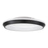 GloboStar® MELINA 61040 Πλαφονιέρα Οροφής Κύκλος LED CCT 55W 6376lm 120° AC 220-240V - Εναλλαγή Φωτισμού μέσω Τηλεχειριστηρίου All In One Ψυχρό Λευκό 6000k+Φυσικό Λευκό 4500k+Θερμό Λευκό 2700k Dimmable Φ48cm - Μαύρο - 3 Years Warranty - ledmania.gr
