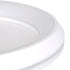 GloboStar® MELINA 61041 Πλαφονιέρα Οροφής Κύκλος LED CCT 55W 6376lm 120° AC 220-240V - Εναλλαγή Φωτισμού μέσω Τηλεχειριστηρίου All In One Ψυχρό Λευκό 6000k+Φυσικό Λευκό 4500k+Θερμό Λευκό 2700k Dimmable Φ48cm - Λευκό - 3 Years Warranty - ledmania.gr