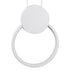 GloboStar® CYCLOS 61074 Κρεμαστό Φωτιστικό Οροφής Design LED CCT 9W 1080lm 300° AC 220-240V - Εναλλαγή Φωτισμού μέσω Διακόπτη On/Off All In One Ψυχρό 6000k+Φυσικό 4500k+Θερμό 2700k Μ21 x Π2.3 x Υ26.5cm - Λευκό - ledmania.gr