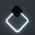 MARY 61084 Κρεμαστό Φωτιστικό Οροφής Design LED CCT 12W 1440lm 300° AC 220-240V - Εναλλαγή Φωτισμού μέσω Διακόπτη On/Off All In One Ψυχρό 6000k+Φυσικό 4500k+Θερμό 2700k  Χρυσό Βούρτσας - ledmania.gr