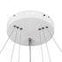 GloboStar® NEMESIS TRIO 61171-DECO Κρεμαστό Φωτιστικό Δαχτυλίδι-Κύκλος LED CCT 120W 14723lm 360° AC 220-240V - Εναλλαγή Φωτισμού μέσω Τηλεχειριστηρίου All In One Ψυχρό 6000k+Φυσικό 4500k+Θερμό 2700k Dimmable Φ40+60+80cm - Λευκό - 3 Years Warranty - ledmania.gr