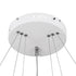 GloboStar® NEMESIS TRIO 61171 Κρεμαστό Φωτιστικό Δαχτυλίδι-Κύκλος LED CCT 120W 14723lm 360° AC 220-240V - Εναλλαγή Φωτισμού μέσω Τηλεχειριστηρίου All In One Ψυχρό 6000k+Φυσικό 4500k+Θερμό 2700k Dimmable Φ40+60+80cm - Λευκό - ledmania.gr