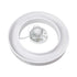 GloboStar® RA 61195 Κρεμαστό Φωτιστικό Δαχτυλίδι-Κύκλος LED CCT 67W 7370lm 120° AC 220-240V - Εναλλαγή Φωτισμού μέσω Τηλεχειριστηρίου All In One Ψυχρό 6000k+Φυσικό 4500k+Θερμό 2700k Dimmable Φ60cm - Λευκό- 3 Years Warranty - ledmania.gr