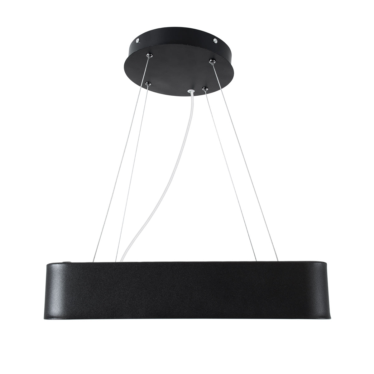 GloboStar® KAMALA 61206-S Πλαφονιέρα Οροφής LED CCT 67W 7370lm 120° AC 220-240V - Εναλλαγή Φωτισμού μέσω Τηλεχειριστηρίου All In One Ψυχρό 6000k+Φυσικό 4500k+Θερμό 2700k Dimmable Μ40 x Π40 x Υ8cm- Μαύρο - 3 Years Warranty - ledmania.gr
