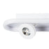 GloboStar® NESPO 61215 Φωτιστικό Οροφής Linear Design LED CCT με Κινούμενα Σποτ LED Spot Downlight 48W 5376lm 360° & 45° AC 220-240V - Εναλλαγή Φωτισμού μέσω Διακόπτη On/Off All In One Ψυχρό 6000k+Φυσικό 4500k+Θερμό 2700k Μ80 x Π13 x Υ6.5cm - Λευκό - ledmania.gr