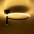 GloboStar® VERONA 61220 Φωτιστικό Οροφής Δαχτυλίδι-Κύκλος LED CCT 24W 2688lm 360° AC 220-240V - Εναλλαγή Φωτισμού μέσω Διακόπτη On/Off All In One Ψυχρό 6000k+Φυσικό 4500k+Θερμό 2700k Φ40 x Υ23cm - Μαύρο - 3 Χρόνια Εγγύηση - ledmania.gr