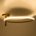 GloboStar® VERONA 61225 Φωτιστικό Οροφής Δαχτυλίδι-Κύκλος LED CCT 36W 4032lm 360° AC 220-240V - Εναλλαγή Φωτισμού μέσω Διακόπτη On/Off All In One Ψυχρό 6000k+Φυσικό 4500k+Θερμό 2700K Φ60 x Υ26cm - Χρυσό Βούρτσας - 3 Χρόνια Εγγύηση - ledmania.gr