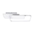 GloboStar® SQUARO 61232 Φωτιστικό Οροφής Δαχτυλίδι-Κύκλος LED CCT 75W 8400lm 360° AC 220-240V - Εναλλαγή Φωτισμού μέσω Τηλεχειριστηρίου All In One Ψυχρό 6000k+Φυσικό 4500k+Θερμό 2700k Dimmable Μ48.5 x Π51 x Υ9cm - Λευκό - 3 Years Warranty - ledmania.gr