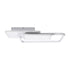 GloboStar® SQUARO 61232 Φωτιστικό Οροφής Δαχτυλίδι-Κύκλος LED CCT 75W 8400lm 360° AC 220-240V - Εναλλαγή Φωτισμού μέσω Τηλεχειριστηρίου All In One Ψυχρό 6000k+Φυσικό 4500k+Θερμό 2700k Dimmable Μ48.5 x Π51 x Υ9cm - Λευκό - 3 Years Warranty - ledmania.gr