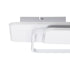GloboStar® SQUARO 61232 Φωτιστικό Οροφής Δαχτυλίδι-Κύκλος LED CCT 75W 8400lm 360° AC 220-240V - Εναλλαγή Φωτισμού μέσω Τηλεχειριστηρίου All In One Ψυχρό 6000k+Φυσικό 4500k+Θερμό 2700k Dimmable Μ48.5 x Π51 x Υ9cm - Λευκό - 3 Years Warranty - ledmania.gr