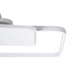 GloboStar® SQUARO 61232 Φωτιστικό Οροφής Δαχτυλίδι-Κύκλος LED CCT 75W 8400lm 360° AC 220-240V - Εναλλαγή Φωτισμού μέσω Τηλεχειριστηρίου All In One Ψυχρό 6000k+Φυσικό 4500k+Θερμό 2700k Dimmable Μ48.5 x Π51 x Υ9cm - Λευκό - 3 Years Warranty - ledmania.gr