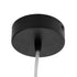 GloboStar® BARON 61251 Κρεμαστή Πλαφονιέρα Οροφής LED CCT 12W 1440lm 120° AC 220-240V - Εναλλαγή Φωτισμού μέσω Διακόπτη On/Off All In One Ψυχρό 6000k+Φυσικό 4500k+Θερμό 2700k Φ25 x Υ8cm - Μαύρο - 3 Years Warranty - ledmania.gr