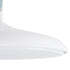 GloboStar® BARON 61252 Κρεμαστή Πλαφονιέρα Οροφής LED CCT 12W 1440lm 120° AC 220-240V - Εναλλαγή Φωτισμού μέσω Διακόπτη On/Off All In One Ψυχρό 6000k+Φυσικό 4500k+Θερμό 2700k Φ25 x Υ8cm - Λευκό - 3 Years Warranty - ledmania.gr