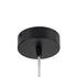 GloboStar® BARON 61254 Κρεμαστή Πλαφονιέρα Οροφής LED CCT 24W 2880lm 120° AC 220-240V - Εναλλαγή Φωτισμού μέσω Διακόπτη On/Off All In One Ψυχρό 6000k+Φυσικό 4500k+Θερμό 2700k Φ40 x Υ10cm - Μαύρο - 3 Years Warranty - ledmania.gr