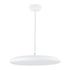 GloboStar® BARON 61255 Κρεμαστή Πλαφονιέρα Οροφής LED CCT 24W 2880lm 120° AC 220-240V - Εναλλαγή Φωτισμού μέσω Διακόπτη On/Off All In One Ψυχρό 6000k+Φυσικό 4500k+Θερμό 2700k Φ40 x Υ10cm - Λευκό - 3 Years Warranty - ledmania.gr