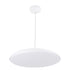 GloboStar® BARON 61255 Κρεμαστή Πλαφονιέρα Οροφής LED CCT 24W 2880lm 120° AC 220-240V - Εναλλαγή Φωτισμού μέσω Διακόπτη On/Off All In One Ψυχρό 6000k+Φυσικό 4500k+Θερμό 2700k Φ40 x Υ10cm - Λευκό - 3 Years Warranty - ledmania.gr