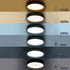 GloboStar® NARNIA 61257 Πλαφονιέρα Οροφής LED CCT 75W 8625lm 120° AC 220-240V - Εναλλαγή Φωτισμού μέσω Τηλεχειριστηρίου All In One Ψυχρό 6000k+Φυσικό 4500k+Θερμό 2700k Dimmable Φ45 x Υ8cm - Μαύρο - 3 Years Warranty - ledmania.gr