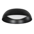 GloboStar® ANATOLIA 61261 Πλαφονιέρα Οροφής LED CCT 60W 6900lm 120° AC 220-240V - Εναλλαγή Φωτισμού μέσω Τηλεχειριστηρίου All In One Ψυχρό 6000k+Φυσικό 4500k+Θερμό 2700k Dimmable Φ43cm - Μαύρο - ledmania.gr