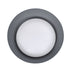 GloboStar® ANATOLIA 61262 Πλαφονιέρα Οροφής LED CCT 60W 6900lm 120° AC 220-240V - Εναλλαγή Φωτισμού μέσω Τηλεχειριστηρίου All In One Ψυχρό 6000k+Φυσικό 4500k+Θερμό 2700k Dimmable Φ43cm - Γκρι Ανθρακί - ledmania.gr