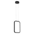 GloboStar® DEROBA 61298 Κρεμαστό Φωτιστικό Οροφής Linear Design LED CCT 12W 1320lm 360° AC 220-240V - Εναλλαγή Φωτισμού μέσω Διακόπτη On/Off All In One Ψυχρό 6000k+Φυσικό 4500k+Θερμό 2700k Μ16 x Π1.6 x Υ25.5cm - Μαύρο - 3 Years Warranty - ledmania.gr