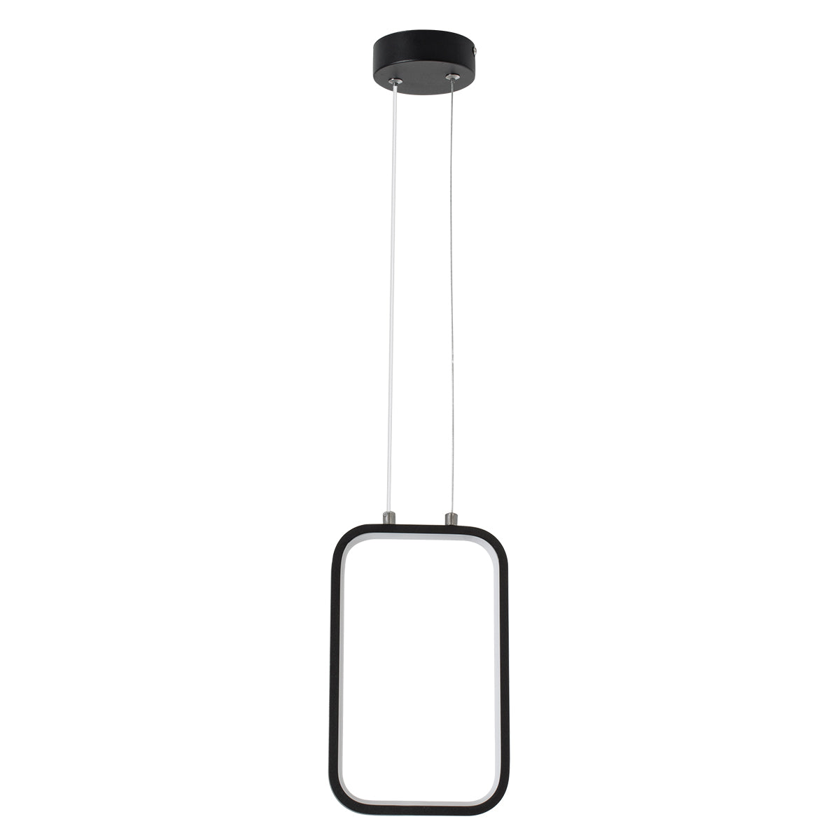 GloboStar® DEROBA 61298 Κρεμαστό Φωτιστικό Οροφής Linear Design LED CCT 12W 1320lm 360° AC 220-240V - Εναλλαγή Φωτισμού μέσω Διακόπτη On/Off All In One Ψυχρό 6000k+Φυσικό 4500k+Θερμό 2700k Μ16 x Π1.6 x Υ25.5cm - Μαύρο - 3 Years Warranty - ledmania.gr