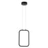 GloboStar® DEROBA 61298 Κρεμαστό Φωτιστικό Οροφής Linear Design LED CCT 12W 1320lm 360° AC 220-240V - Εναλλαγή Φωτισμού μέσω Διακόπτη On/Off All In One Ψυχρό 6000k+Φυσικό 4500k+Θερμό 2700k Μ16 x Π1.6 x Υ25.5cm - Μαύρο - 3 Years Warranty - ledmania.gr