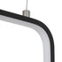 GloboStar® DEROBA 61298 Κρεμαστό Φωτιστικό Οροφής Linear Design LED CCT 12W 1320lm 360° AC 220-240V - Εναλλαγή Φωτισμού μέσω Διακόπτη On/Off All In One Ψυχρό 6000k+Φυσικό 4500k+Θερμό 2700k Μ16 x Π1.6 x Υ25.5cm - Μαύρο - 3 Years Warranty - ledmania.gr