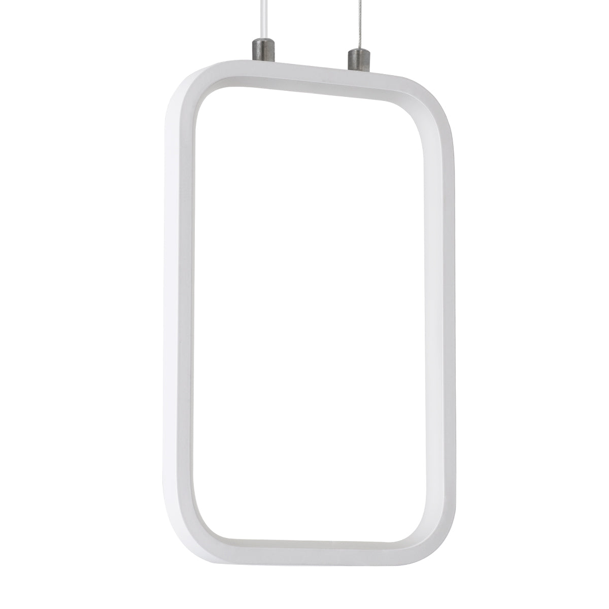GloboStar® DEROBA 61299 Κρεμαστό Φωτιστικό Οροφής Linear Design LED CCT 12W 1320lm 360° AC 220-240V - Εναλλαγή Φωτισμού μέσω Διακόπτη On/Off All In One Ψυχρό 6000k+Φυσικό 4500k+Θερμό 2700k Μ16 x Π1.6 x Υ25.5cm - Λευκό - 3 Years Warranty - ledmania.gr