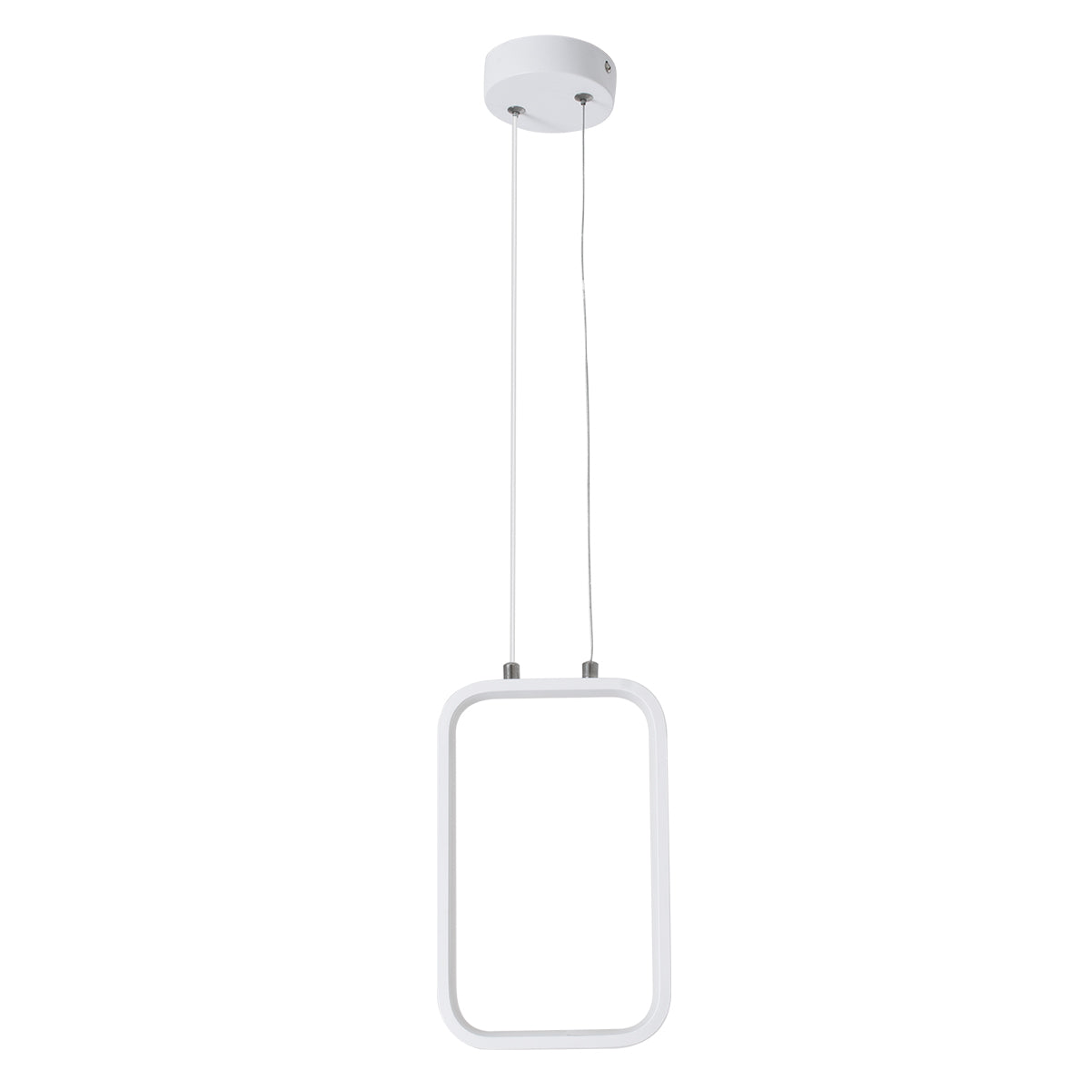 GloboStar® DEROBA 61299 Κρεμαστό Φωτιστικό Οροφής Linear Design LED CCT 12W 1320lm 360° AC 220-240V - Εναλλαγή Φωτισμού μέσω Διακόπτη On/Off All In One Ψυχρό 6000k+Φυσικό 4500k+Θερμό 2700k Μ16 x Π1.6 x Υ25.5cm - Λευκό - 3 Years Warranty - ledmania.gr