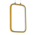 GloboStar® DEROBA 61301 Κρεμαστό Φωτιστικό Οροφής Linear Design LED CCT 12W 1320lm 360° AC 220-240V - Εναλλαγή Φωτισμού μέσω Διακόπτη On/Off All In One Ψυχρό 6000k+Φυσικό 4500k+Θερμό 2700k Μ16 x Π1.6 x Υ25.5cm - Χρυσό Βούρτσας - 3 Years Warranty - ledmania.gr