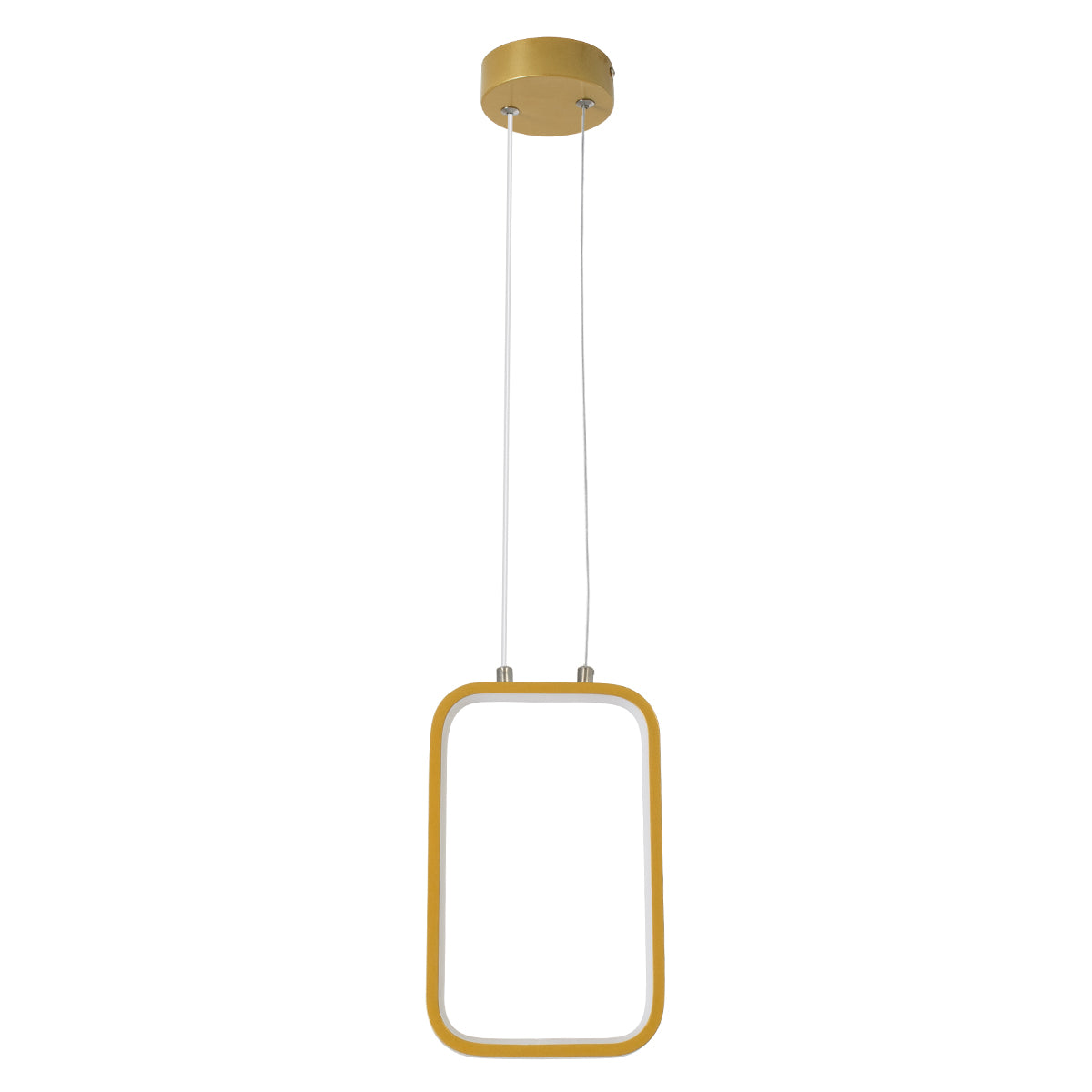 GloboStar® DEROBA 61301 Κρεμαστό Φωτιστικό Οροφής Linear Design LED CCT 12W 1320lm 360° AC 220-240V - Εναλλαγή Φωτισμού μέσω Διακόπτη On/Off All In One Ψυχρό 6000k+Φυσικό 4500k+Θερμό 2700k Μ16 x Π1.6 x Υ25.5cm - Χρυσό Βούρτσας - 3 Years Warranty - ledmania.gr