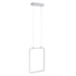 GloboStar® NEROBA 61303 Κρεμαστό Φωτιστικό Οροφής Linear Design LED CCT 18W 1980lm 360° AC 220-240V - Εναλλαγή Φωτισμού μέσω Διακόπτη On/Off All In One Ψυχρό 6000k+Φυσικό 4500k+Θερμό 2700k Μ29 x Π2 x Υ36cm - Λευκό - 3 Years Warranty - ledmania.gr