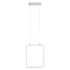 GloboStar® NEROBA 61303 Κρεμαστό Φωτιστικό Οροφής Linear Design LED CCT 18W 1980lm 360° AC 220-240V - Εναλλαγή Φωτισμού μέσω Διακόπτη On/Off All In One Ψυχρό 6000k+Φυσικό 4500k+Θερμό 2700k Μ29 x Π2 x Υ36cm - Λευκό - 3 Years Warranty - ledmania.gr