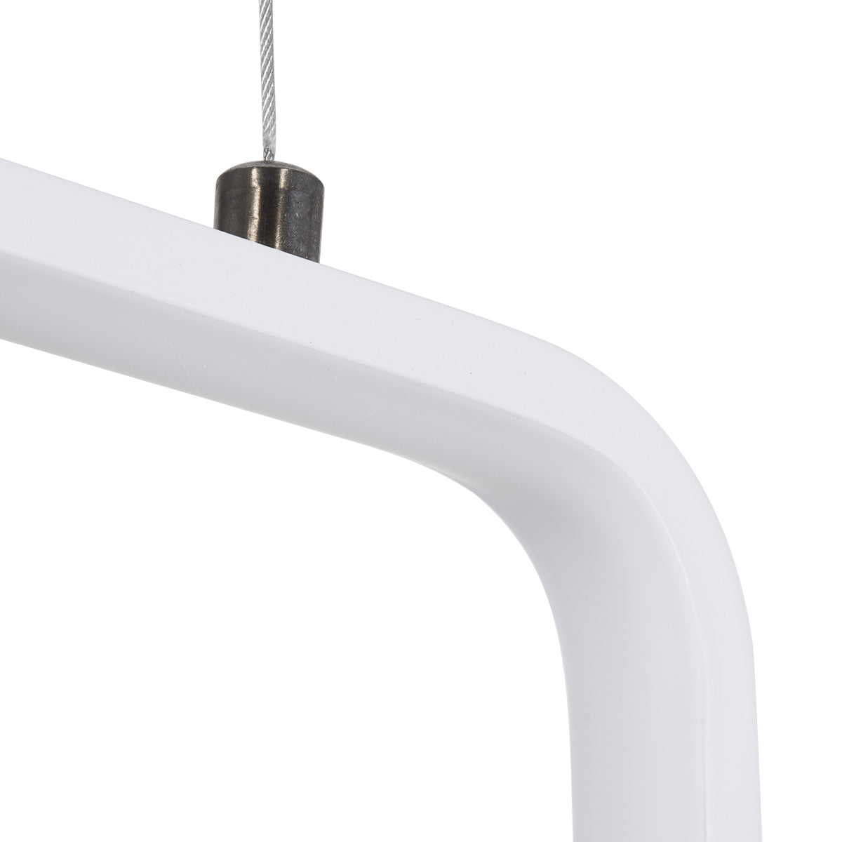 GloboStar® NEROBA 61303 Κρεμαστό Φωτιστικό Οροφής Linear Design LED CCT 18W 1980lm 360° AC 220-240V - Εναλλαγή Φωτισμού μέσω Διακόπτη On/Off All In One Ψυχρό 6000k+Φυσικό 4500k+Θερμό 2700k Μ29 x Π2 x Υ36cm - Λευκό - 3 Years Warranty - ledmania.gr