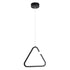 GloboStar® CEROBA 61307 Κρεμαστό Φωτιστικό Οροφής Linear Design LED CCT 12W 1320lm 360° AC 220-240V - Εναλλαγή Φωτισμού μέσω Διακόπτη On/Off All In One Ψυχρό 6000k+Φυσικό 4500k+Θερμό 2700k Μ22 x Π2 x Υ22cm - Μαύρο - 3 Years Warranty - ledmania.gr