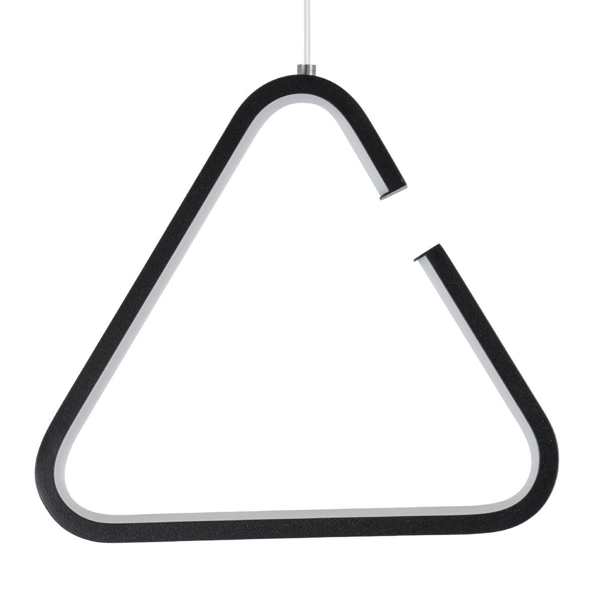 GloboStar® CEROBA 61307 Κρεμαστό Φωτιστικό Οροφής Linear Design LED CCT 12W 1320lm 360° AC 220-240V - Εναλλαγή Φωτισμού μέσω Διακόπτη On/Off All In One Ψυχρό 6000k+Φυσικό 4500k+Θερμό 2700k Μ22 x Π2 x Υ22cm - Μαύρο - 3 Years Warranty - ledmania.gr