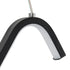 GloboStar® CEROBA 61307 Κρεμαστό Φωτιστικό Οροφής Linear Design LED CCT 12W 1320lm 360° AC 220-240V - Εναλλαγή Φωτισμού μέσω Διακόπτη On/Off All In One Ψυχρό 6000k+Φυσικό 4500k+Θερμό 2700k Μ22 x Π2 x Υ22cm - Μαύρο - 3 Years Warranty - ledmania.gr