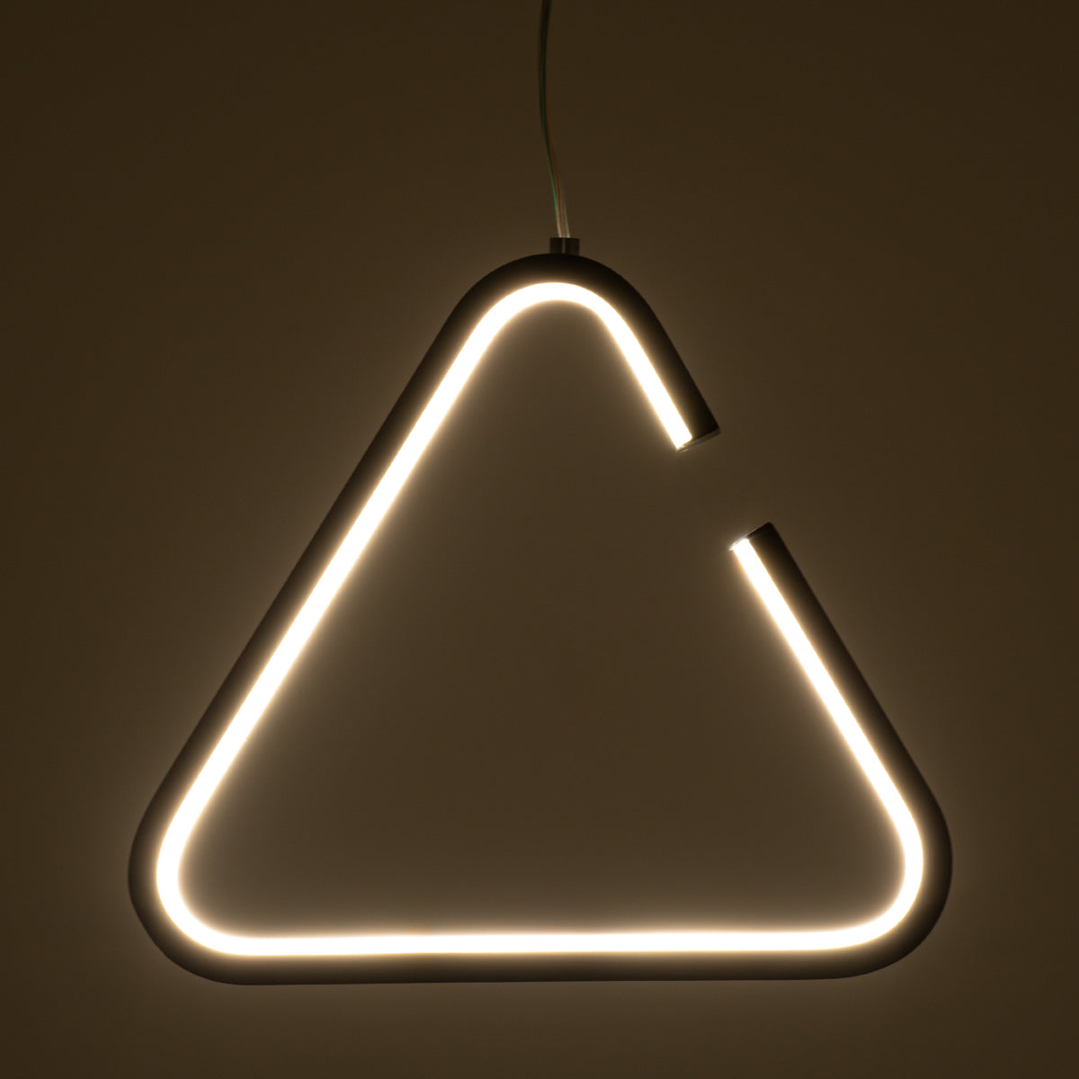 GloboStar® CEROBA 61307 Κρεμαστό Φωτιστικό Οροφής Linear Design LED CCT 12W 1320lm 360° AC 220-240V - Εναλλαγή Φωτισμού μέσω Διακόπτη On/Off All In One Ψυχρό 6000k+Φυσικό 4500k+Θερμό 2700k Μ22 x Π2 x Υ22cm - Μαύρο - 3 Years Warranty - ledmania.gr
