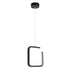 GloboStar® CEROBA 61308 Κρεμαστό Φωτιστικό Οροφής Linear Design LED CCT 12W 1320lm 360° AC 220-240V - Εναλλαγή Φωτισμού μέσω Διακόπτη On/Off All In One Ψυχρό 6000k+Φυσικό 4500k+Θερμό 2700k Μ22 x Π2 x Υ22cm - Μαύρο - 3 Years Warranty - ledmania.gr