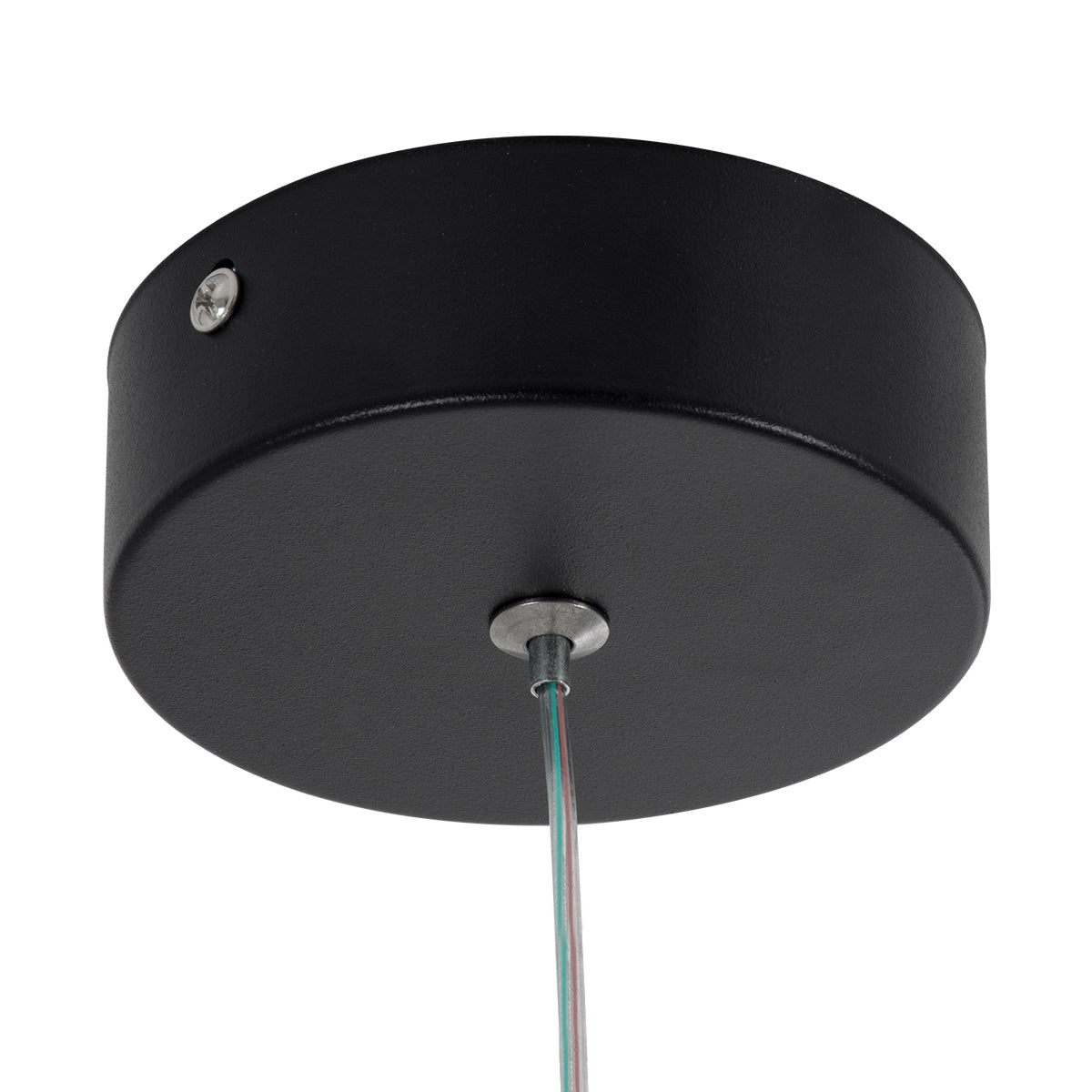 GloboStar® CEROBA 61308 Κρεμαστό Φωτιστικό Οροφής Linear Design LED CCT 12W 1320lm 360° AC 220-240V - Εναλλαγή Φωτισμού μέσω Διακόπτη On/Off All In One Ψυχρό 6000k+Φυσικό 4500k+Θερμό 2700k Μ22 x Π2 x Υ22cm - Μαύρο - 3 Years Warranty - ledmania.gr