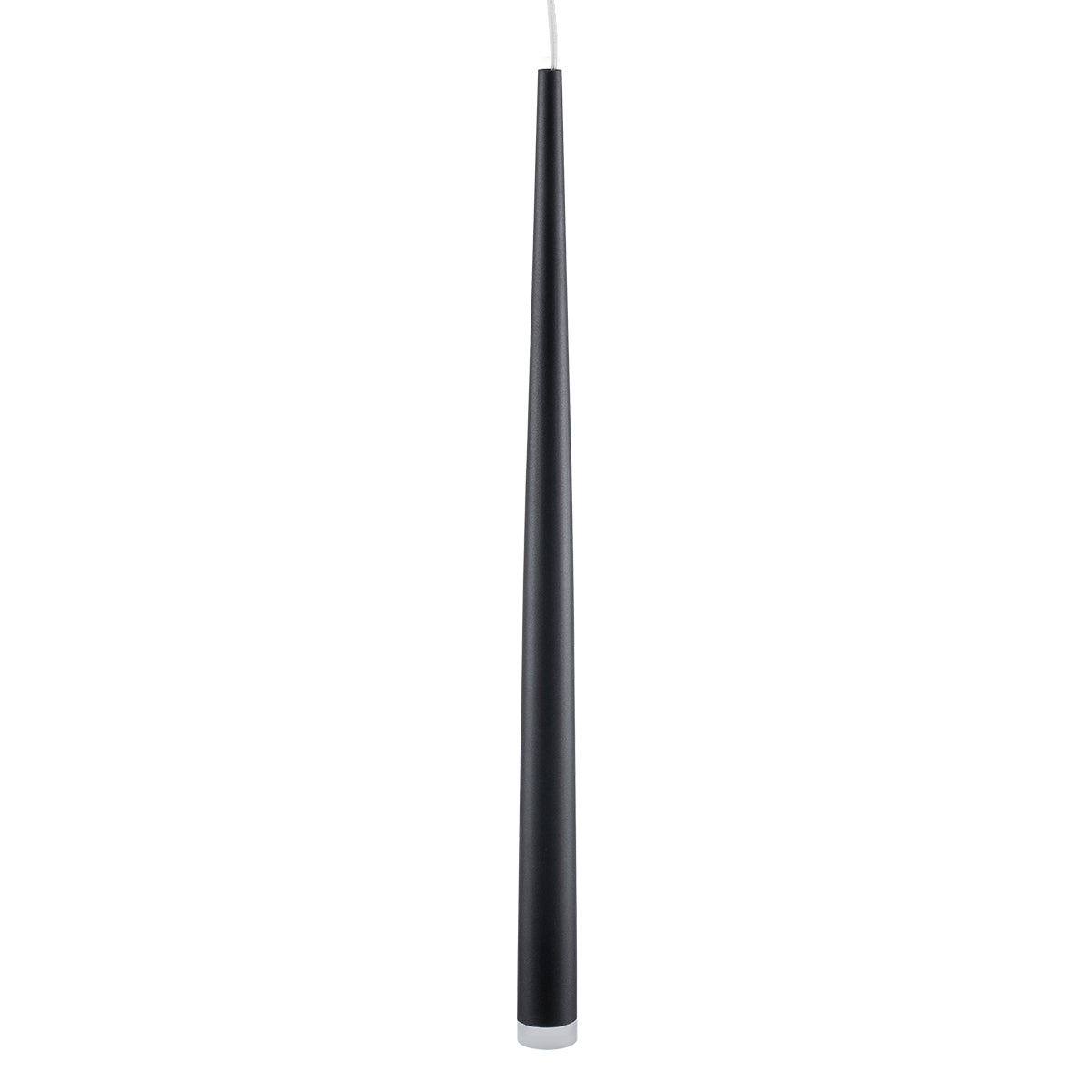 GloboStar® TEARS 61311 Κρεμαστό Φωτιστικό Οροφής Design LED CCT 21W 2310lm 180° AC 220-240V - Εναλλαγή Φωτισμού μέσω Τηλεχειριστηρίου All In One Ψυχρό 6000k+Φυσικό 4500k+Θερμό 2700k Dimmable Μ70 x Π3.2 x Υ60cm - Μαύρο - 3 Years Warranty - ledmania.gr