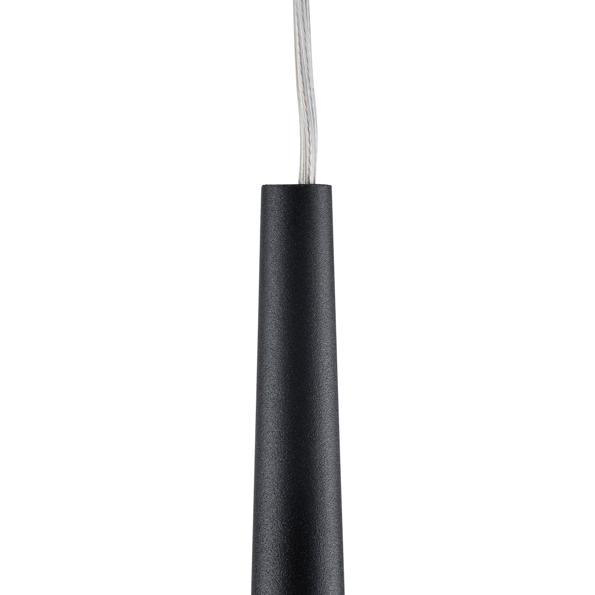GloboStar® TEARS 61311 Κρεμαστό Φωτιστικό Οροφής Design LED CCT 21W 2310lm 180° AC 220-240V - Εναλλαγή Φωτισμού μέσω Τηλεχειριστηρίου All In One Ψυχρό 6000k+Φυσικό 4500k+Θερμό 2700k Dimmable Μ70 x Π3.2 x Υ60cm - Μαύρο - 3 Years Warranty - ledmania.gr