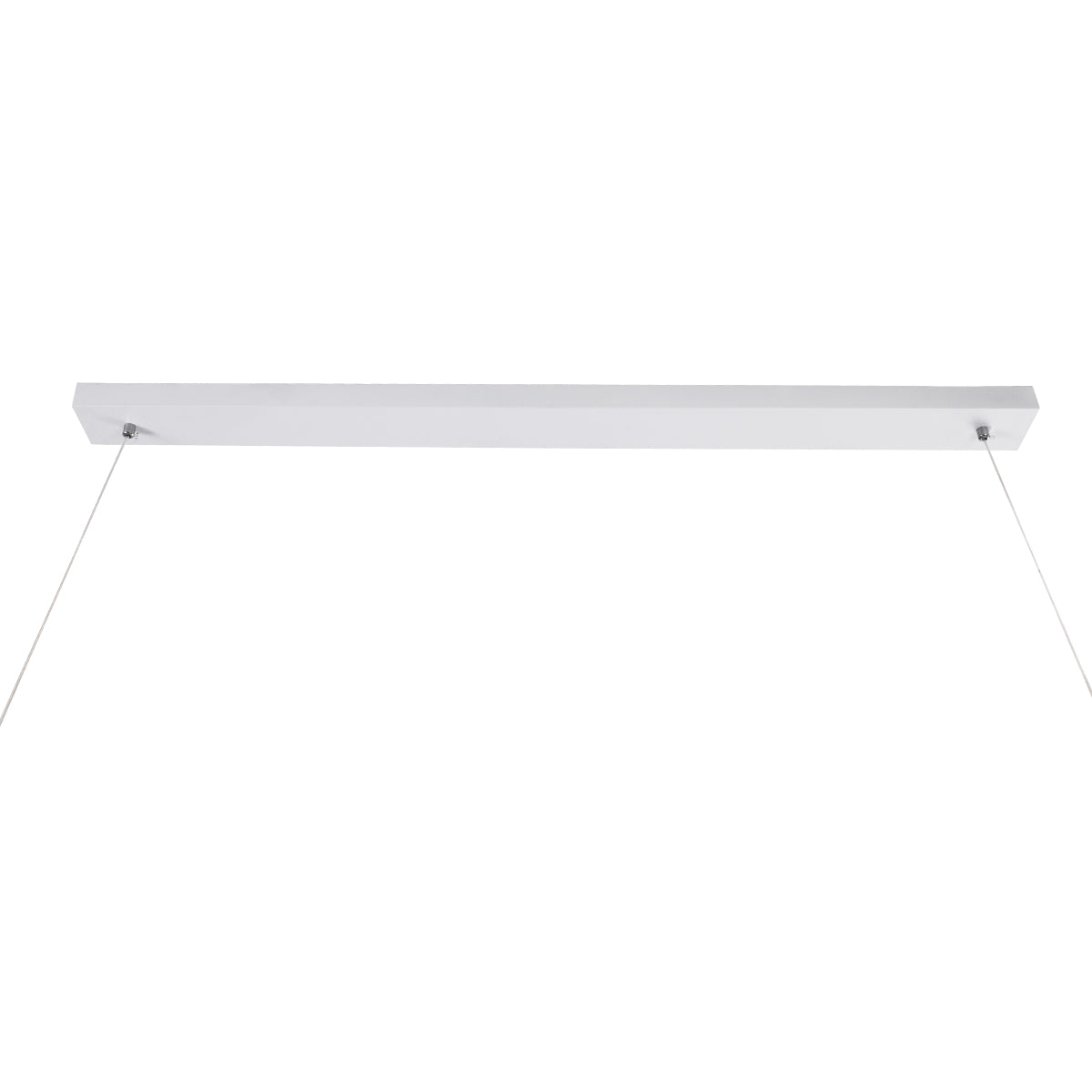 GloboStar® CIRCOLARE 61320 Κρεμαστό Φωτιστικό Οροφής Design LED CCT 75W 8400lm 360° AC 220-240V - Εναλλαγή Φωτισμού μέσω Τηλεχειριστηρίου All In One Ψυχρό 6000k+Φυσικό 4500k+Θερμό 2700k Dimmable Μ120 x Π25 x Υ25cm - Λευκό - 3 Χρόνια Εγγύηση