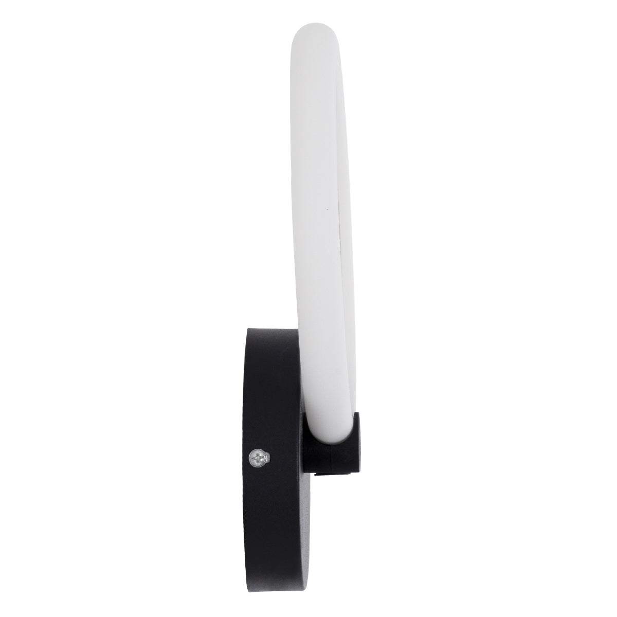 GloboStar® MATILDA 61339 Φωτιστικό Τοίχου - Απλίκα Design LED CCT 8W 960lm 360° AC 220-240V - Εναλλαγή Φωτισμού μέσω Διακόπτη On/Off All In One Ψυχρό 6000k+Φυσικό 4500k+Θερμό 2700k Μ20 x Π5 x Υ25.5cm - Μαύρο - ledmania.gr
