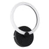 GloboStar® MATILDA 61339 Φωτιστικό Τοίχου - Απλίκα Design LED CCT 8W 960lm 360° AC 220-240V - Εναλλαγή Φωτισμού μέσω Διακόπτη On/Off All In One Ψυχρό 6000k+Φυσικό 4500k+Θερμό 2700k Μ20 x Π5 x Υ25.5cm - Μαύρο - ledmania.gr