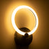 GloboStar® MATILDA 61339 Φωτιστικό Τοίχου - Απλίκα Design LED CCT 8W 960lm 360° AC 220-240V - Εναλλαγή Φωτισμού μέσω Διακόπτη On/Off All In One Ψυχρό 6000k+Φυσικό 4500k+Θερμό 2700k Μ20 x Π5 x Υ25.5cm - Μαύρο - ledmania.gr