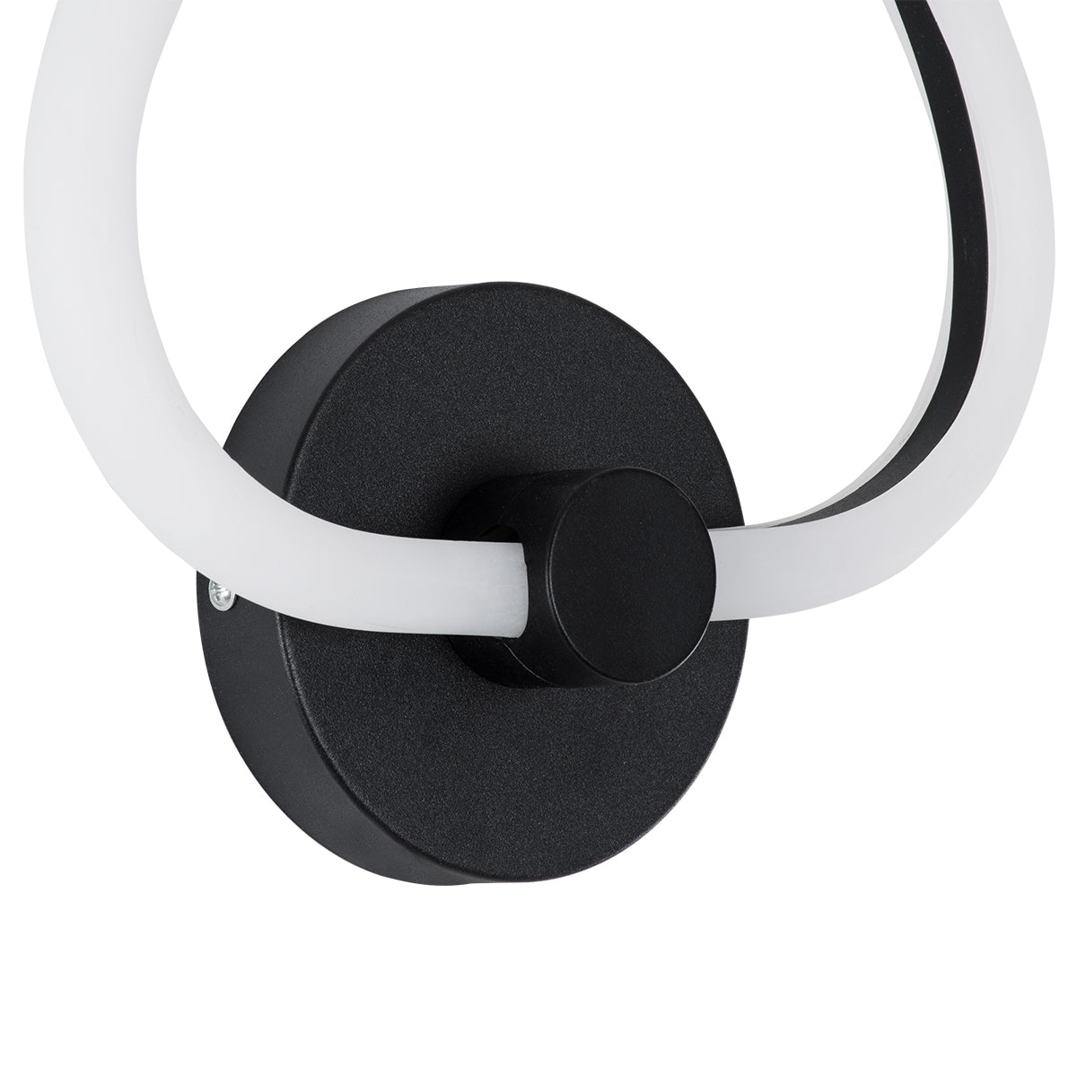 GloboStar® REGINA 61341 Φωτιστικό Τοίχου - Απλίκα Design LED CCT 8W 960lm 360° AC 220-240V - Εναλλαγή Φωτισμού μέσω Διακόπτη On/Off All In One Ψυχρό 6000k+Φυσικό 4500k+Θερμό 2700k Μ25 x Π7 x Υ28.5cm - Μαύρο - ledmania.gr